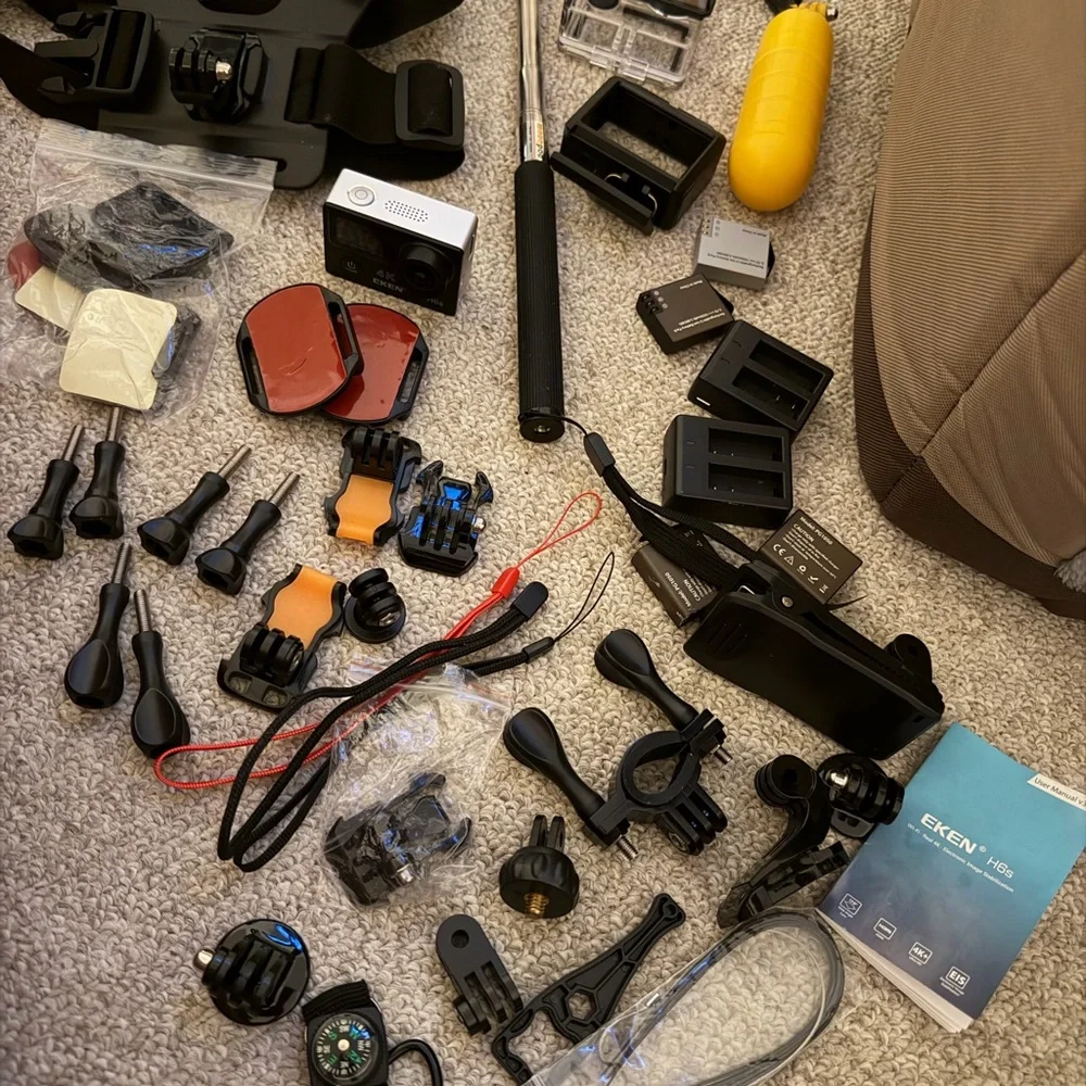 Eken H6s 4K+ Action Camera - Black